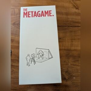 The Meta Game Table Top Card Game Played Once, Like New! Perfect For Game Night